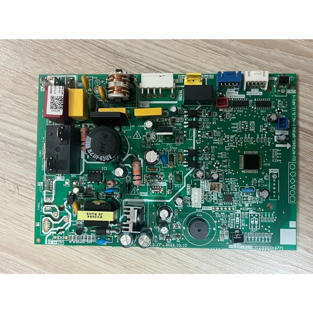 แผงวงจรแอร์ Midea Main control board TH-KF50G/BP3N8Y-AFC-GQ1W.JD.GN.WXNK.NK2.1 RoHS พาร์ท 1712200006
