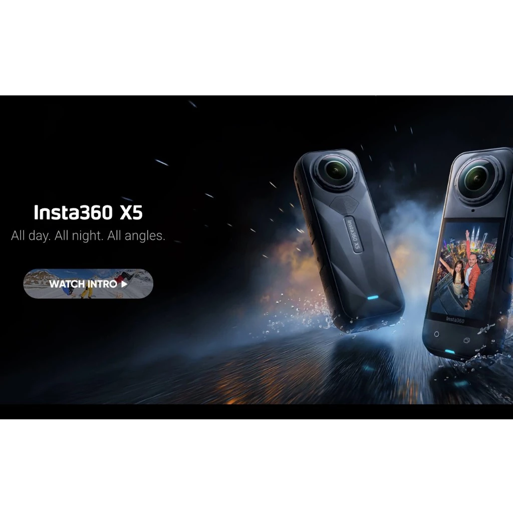 Insta360 X5 กล้อง Action Camera 360องศา ถ่ายวีดีโอ กันน้ำ แบตอึด ประกันศูนย์ไทย 1 ปี thumbnail 3