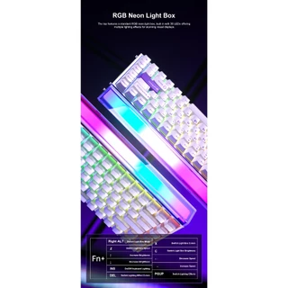 คีย์บอร์ด HE - AULA HERO84HE - Rapid Trigger Wired Keyboard Magnetic Switch คีย์ไทย / คีย์อังกฤษ รับประกัน 2 ปี
