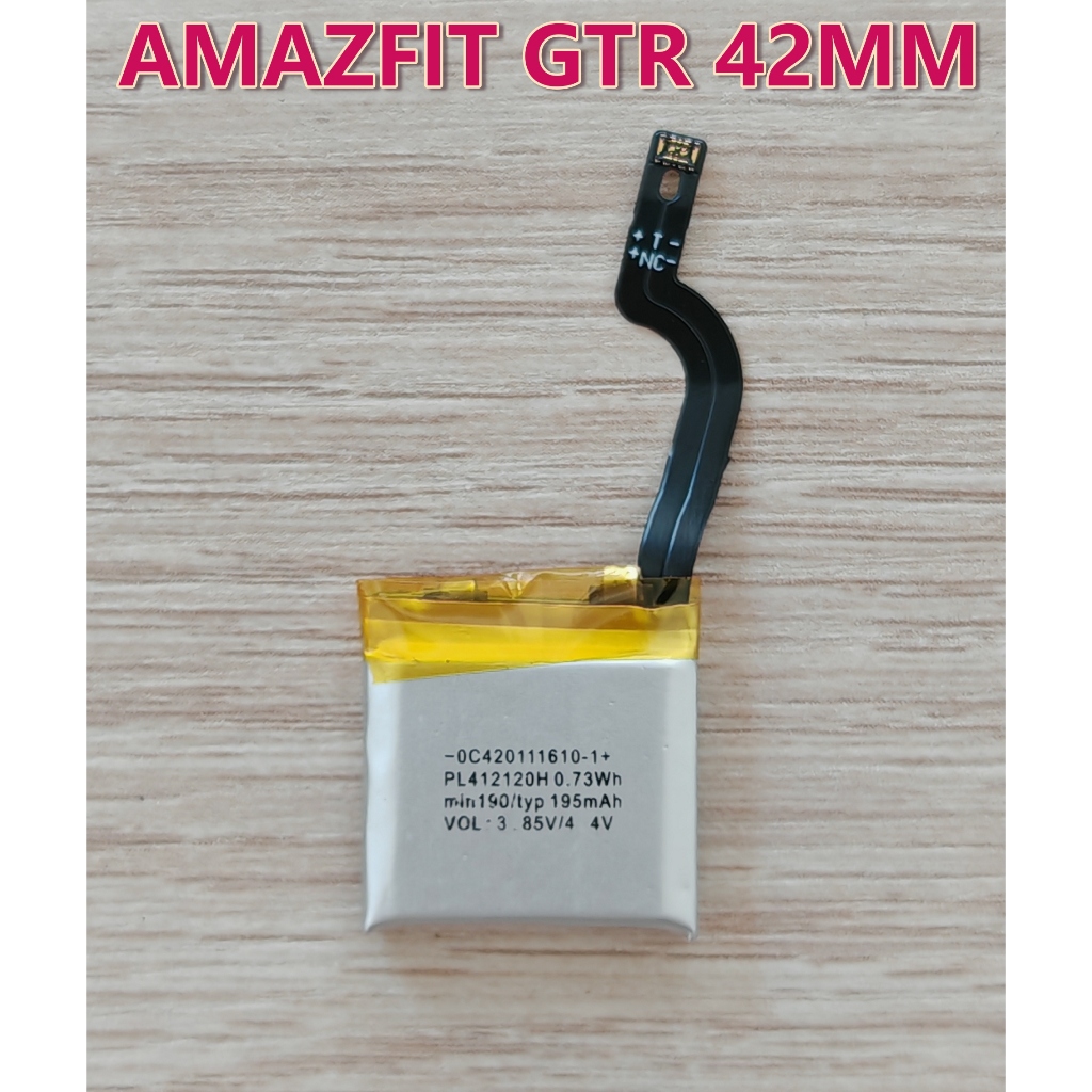 แบตเตอรี่ For AMAZFIT GTR 42MM A1909 A1910 Battery PL412120H