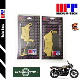 ผ้าเบรค หน้า-หลัง ROYAL ENFIELD Interceptor/Continental GT 6…