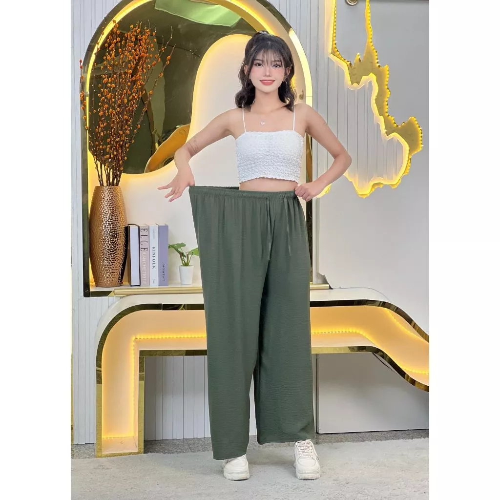 👖COD👖กางเกงขายาว กางเกงลำลอง แบบหลวม มีหลายสีให้เลือก ผ้านุ่ม ระบายอากาศได้ดี สวมใส่สบาย เป็นรุ่นใหม่ที่เพิ่งวางจำหน่าย - รูปที่ 2