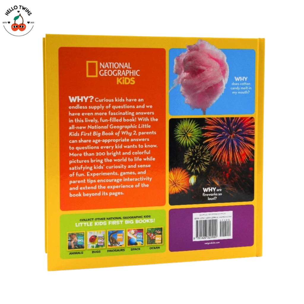 พร้อมส่ง ✅ National Geographic Little Kids First Big Book of Why 2 (Hardcover) - รูปที่ 2