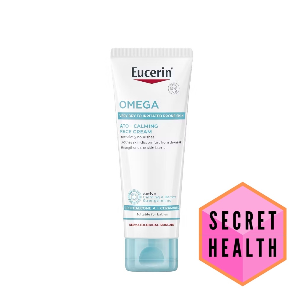 Eucerin OMEGA Soothing Cream Atopic Face (ยูเซอริน ครีมบำรุงสำหรับผิวแพ้ง่าย)