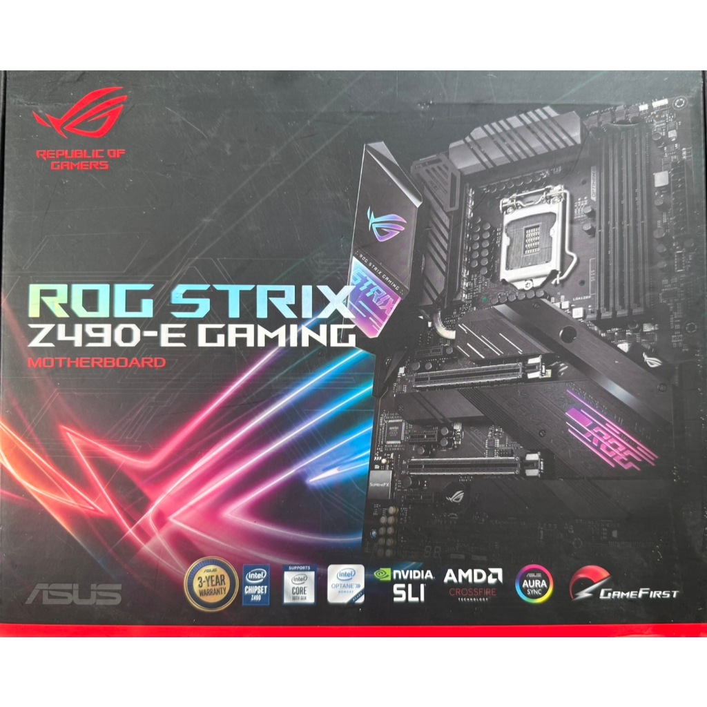 MAINBOARD (เมนบอร์ด) 1200 ASUS ROG STRIX Z490-E GAMING มือสอง