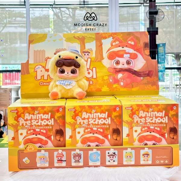 【แท้💯％】🐻JOTOYS • Q.Kid Animal Preschool Series