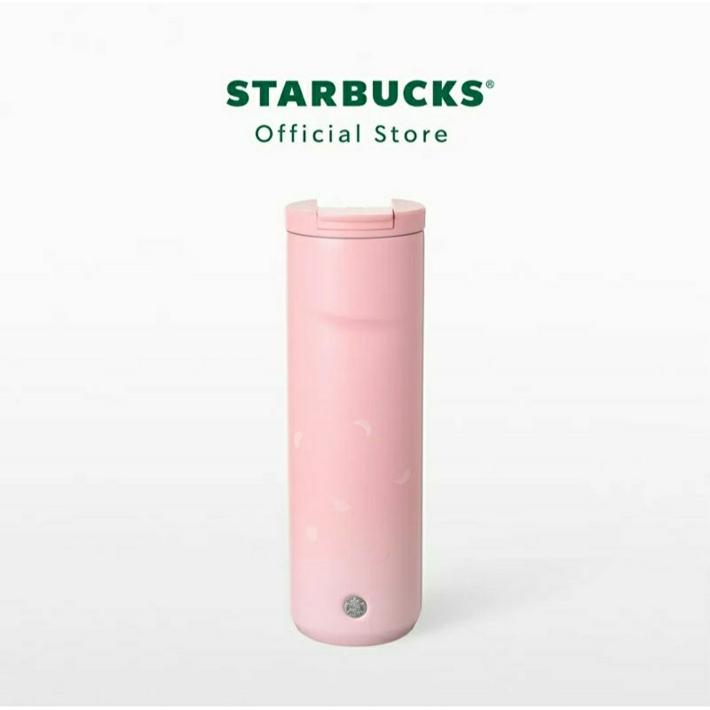 แก้ว Starbucks ทัมเบลอร์คอลเลกชันใหม่ ของแท้ 100%     Starbucks Stainless Steel Milky Cherry Blossom Tumbler 20 oz. ราคา ถูกที่สุด ดีลบีเคเค แกลเลอรีภาพที่ 3