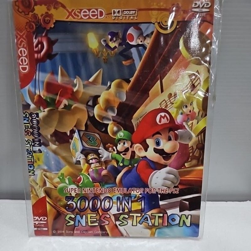 แผ่นเกม PS2 Super Nintendo Emulator รวม 3000 เกม (กรุณาอ่านรายละเอียดสินค้าก่อนสั่ง)