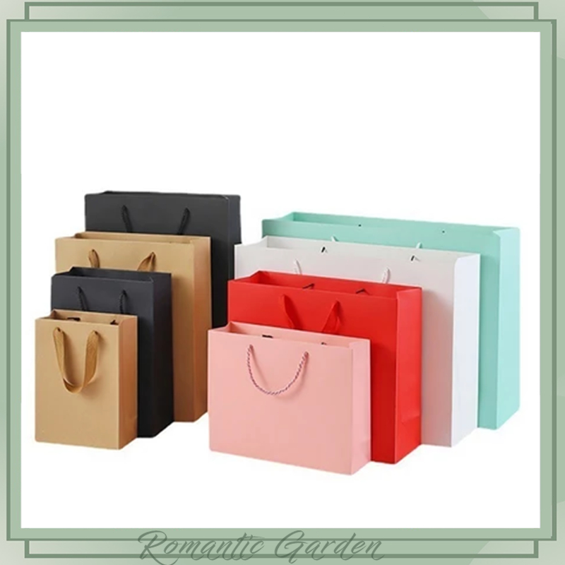 【ชิ้นเล็ก】ถุงของขวัญหูหิ้ว กระดาษแพ็คเกจจิ้งคราฟท์ ขนาดพกพา สำหรับใส่เครื่องประดับ-ของชำร่วยวันเกิด-งานอีเว้นต์ ✨  #ถุงแ