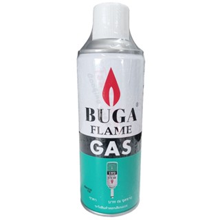 BUGA FLAME GAS แก๊สเติมไฟแช็คกระป๋อง ขนาด 375 มล หรือ 300 กร…