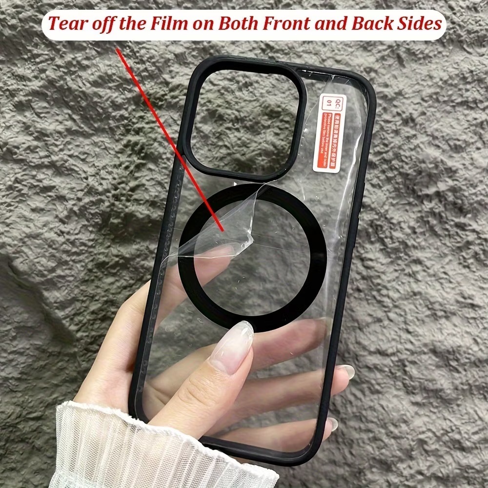 เคสชาร์จได้ขอบสี  พร้อมส่ง รุ่น   i11 11promax i12 12 promax 13 13promax 14plus i14 promax i16 promax 16plus - รูปที่ 6