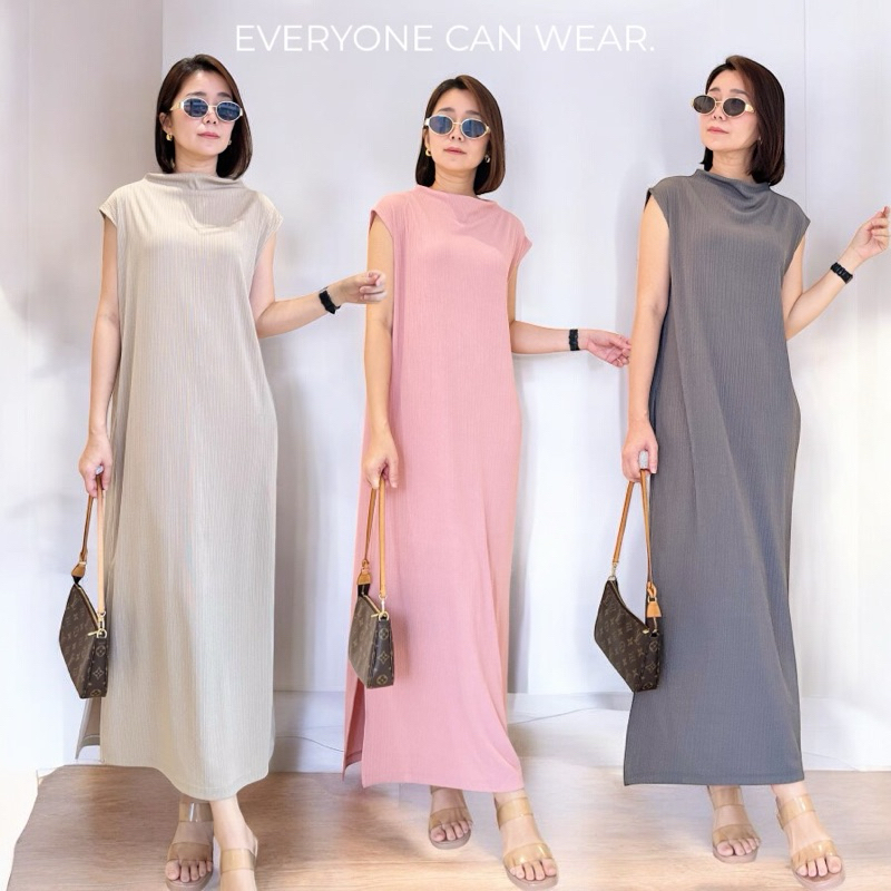 Moshi Dress(A212) เดรสคอเกาหลี เดรสสวยๆ