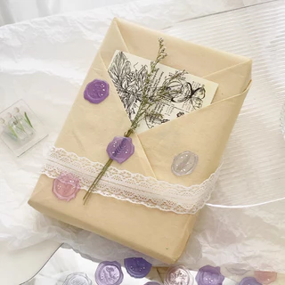 สติกเกอร์ตราประทับซองจดหมาย ตราประทับซองสวยๆ ขี้ผึ้งประทับซอง พร้อมส่งจากไทย | cw-a1