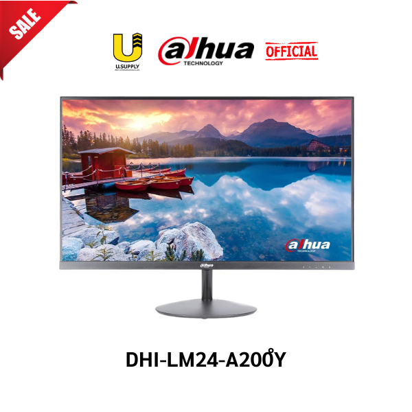 [9.9]มีส่งด่วน!!จอมอนิเตอร์ DHI-LM24-A200Y ขนาด 24 นิ้ว DAHUA MONITOR / VA /FHD/100Hz รับประกันศูนย์