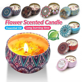 BUJOY เทียน เทียนหอม เทียนหอมอโรม่า เทียนหอมไขถั่วเหลือง กลิ…