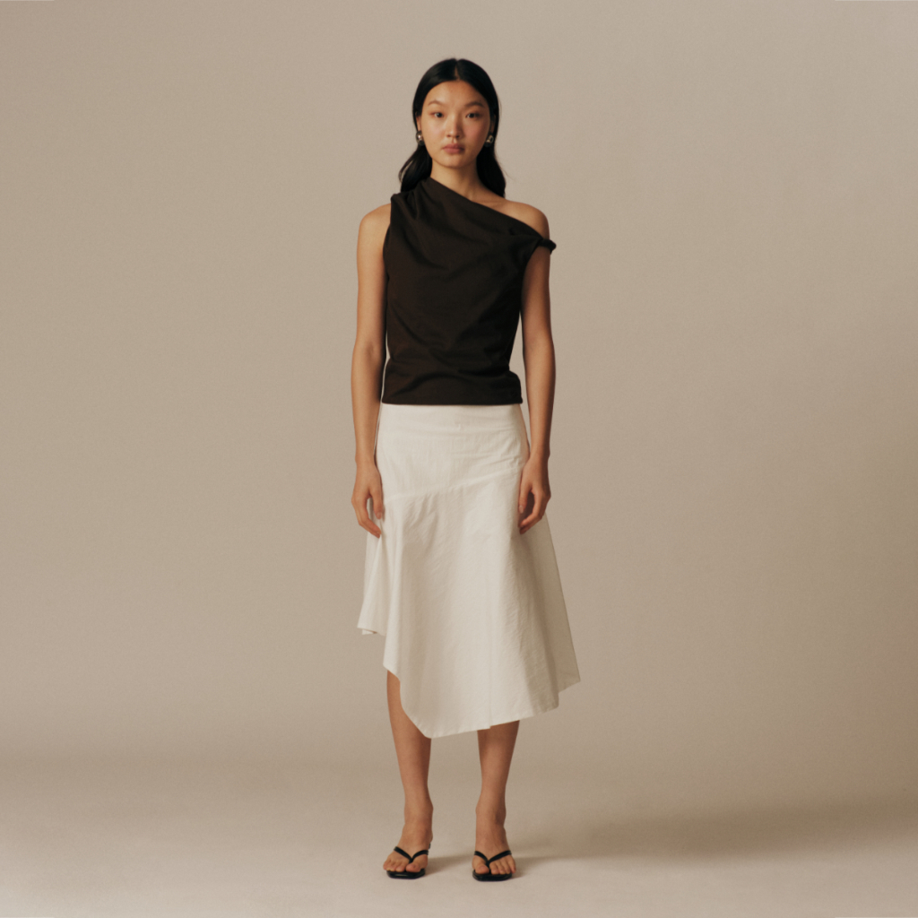 SHE KNOWS - Raye Skirt กระโปรง asymmetric เอวกลาง 24-43"