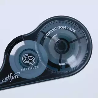 เทปลบคำผิด Elfen รุ่น Infinite ขนาด 5mm.x6M คละลาย (จำนวน 1 อัน)