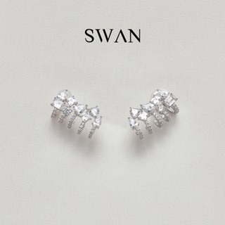 [ส่งด่วนฟรี]SWAN - Hollywood Glam Master Earring ต่างหูเงินแ…