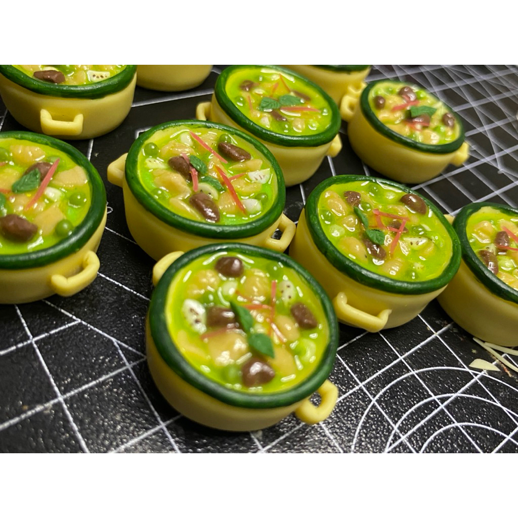 แกงเขียวหวานจิ๋วดินไทย