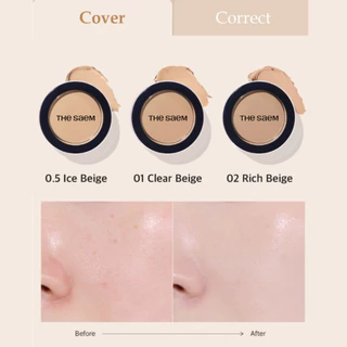 the SAEM Cover Perfection Pot Concealer 6g. เดอะเซม คอนซีลเลอร์ ปกปิด