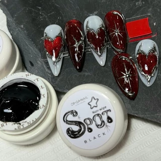 สปอทเจล 3Dขัดผง OR•GA•NAIL แบบกระปุก 2 สี Spot Gel non wipe ทำงานดีไซน์ เนื้อหนืด พร้อมส่ง