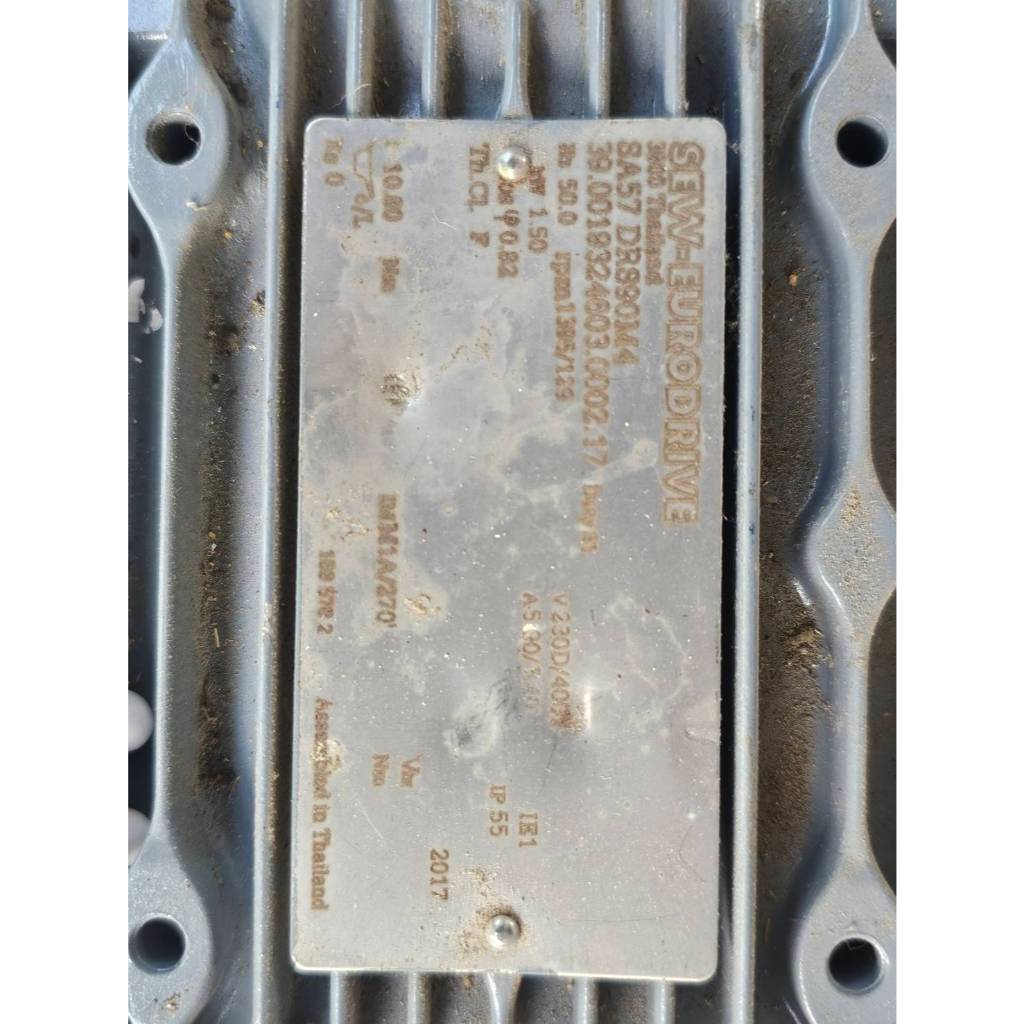 SEW EURODRIVE SA57 DRS90M4 1,5kW rpm1395/129