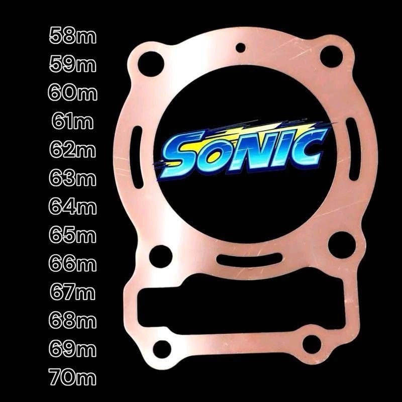 ประเก็นทองแดงโซนิค ประเก็นทองแดงSonic มีทุกขนาด ส่งของเร็ว