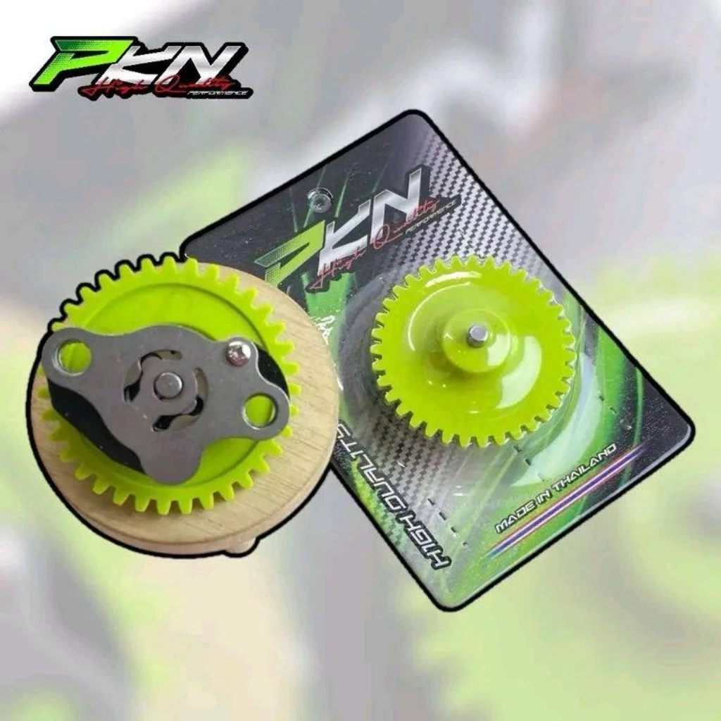 ปั๊มน้ำมันเครื่องแต่งเฟืองเขียว PKN สำหรับ LEAD PCX160 GIORNO