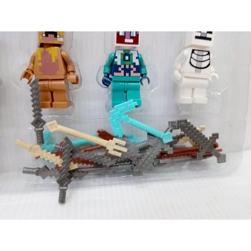 ชุดเลโก้ รวม มายคราฟ 24 ตัว 
Lego ขนาด มาตรฐาน ไม่ซ้ำตัว พร้อม อาวุธ thumbnail 5