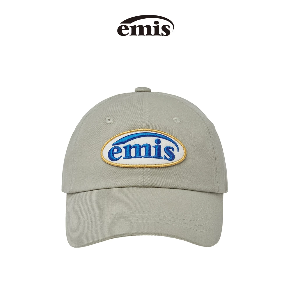 EMIS - WAPPEN BALL CAP (RENEWAL) (BEIGE , BLACK , BROWN , GREY , GREEN , NAVY ,RED )