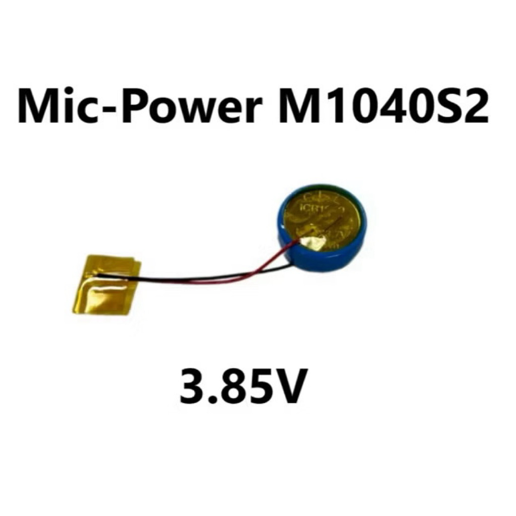 MIC~ power M1040S2 1040  3.85v soundpeats air2 air3 air4 แบบชาร์จไฟได้ TWS/หูฟัง