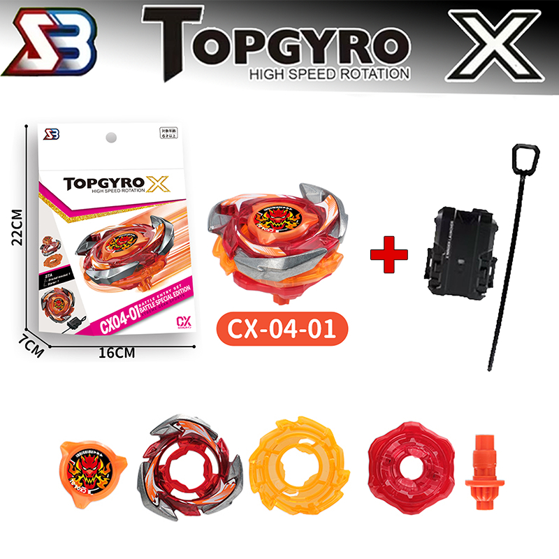 🔥ใหม่ที่สุดในโลกออนไลน์🔥X BX Gyro ลูกข่าง สำหรับผู้เริ่มต้นของเล่นต่อสู้โลหะ ลูกข่างหมุน ชุดลูกข่างเบย์เบลด