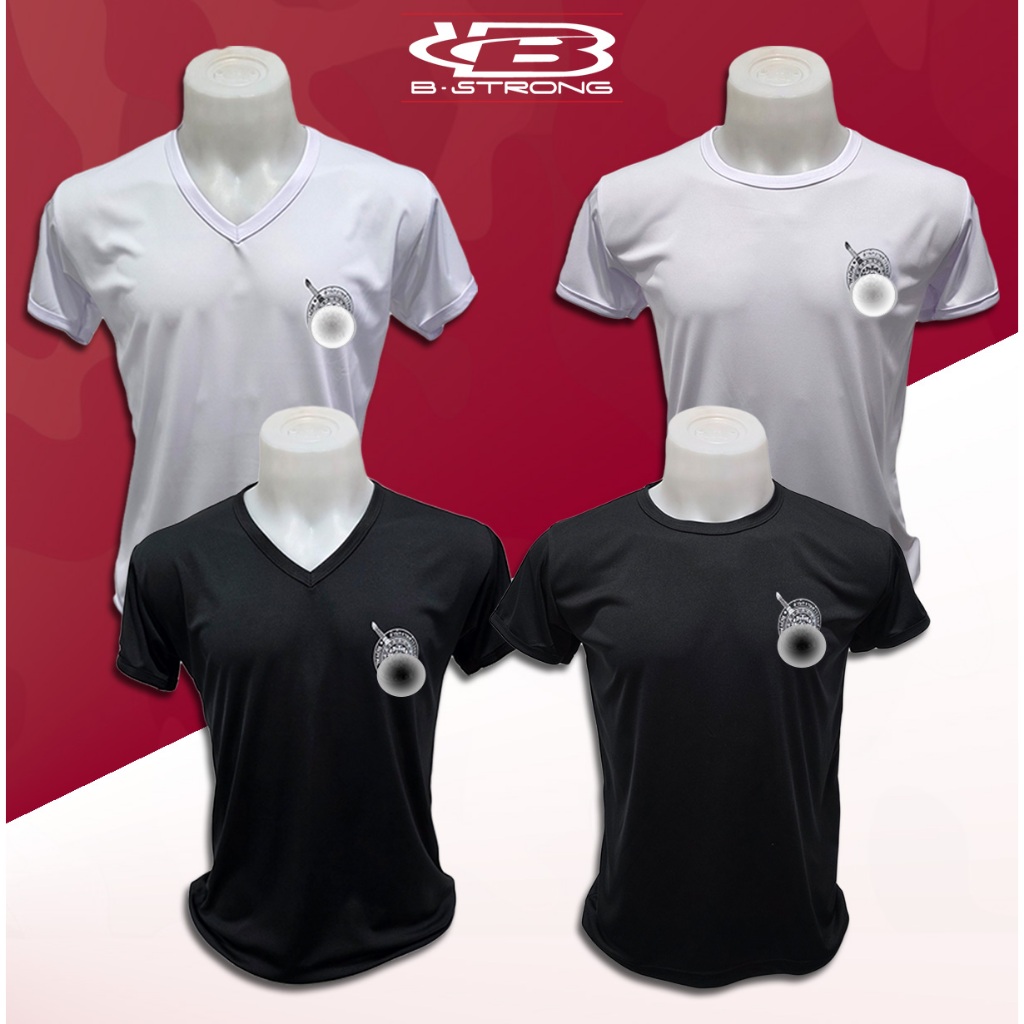 (โปลิส ตร) เสื้อซับใน  คอกลม - คอวี ผ้าไมโคร แห้งเร็ว ระบายอากาศดี ไม่หด สีพื้นและลายพราง ผลิตในไทย