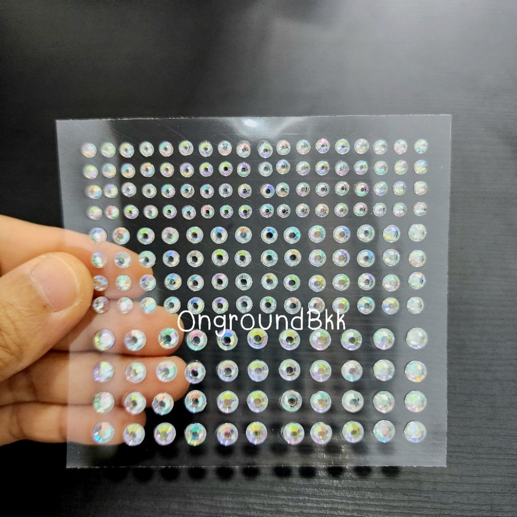 ❤️พร้อมส่งจากกทม สติกเกอร์ติดหน้า สติกเกอร์ตกแต่งใบหน้า เพชรติดหน้า สติกเกอร์DIY สติกเกอร์เพชร - รูปที่ 7