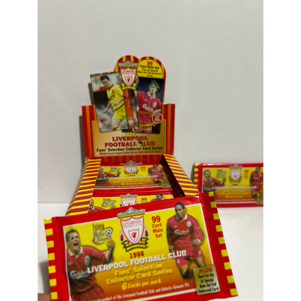LIVERPOOL FOOTBALL CLUB COLLECTOR CARDS การ์ดฟุตบอลลิเวอร์พูล ของสะสมนักฟุตบอล