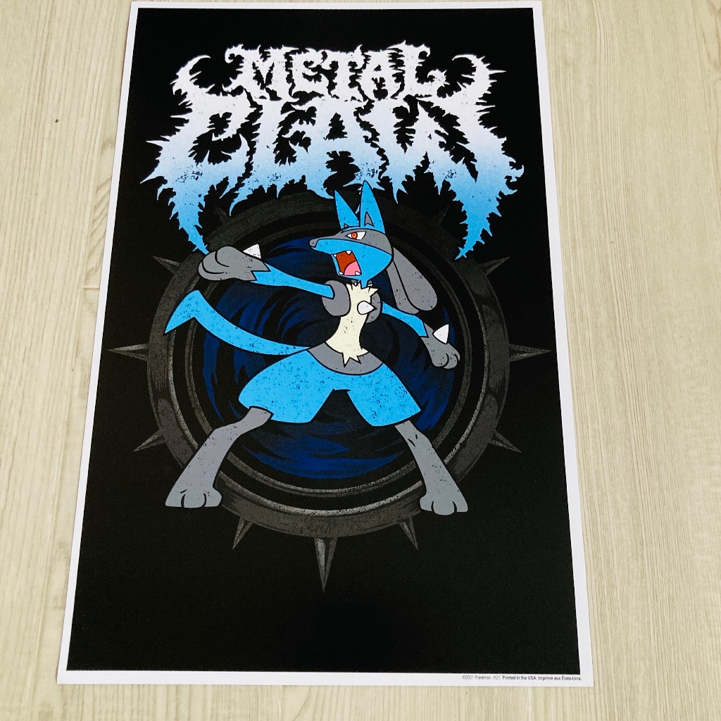 Lucario Pokemon Poster