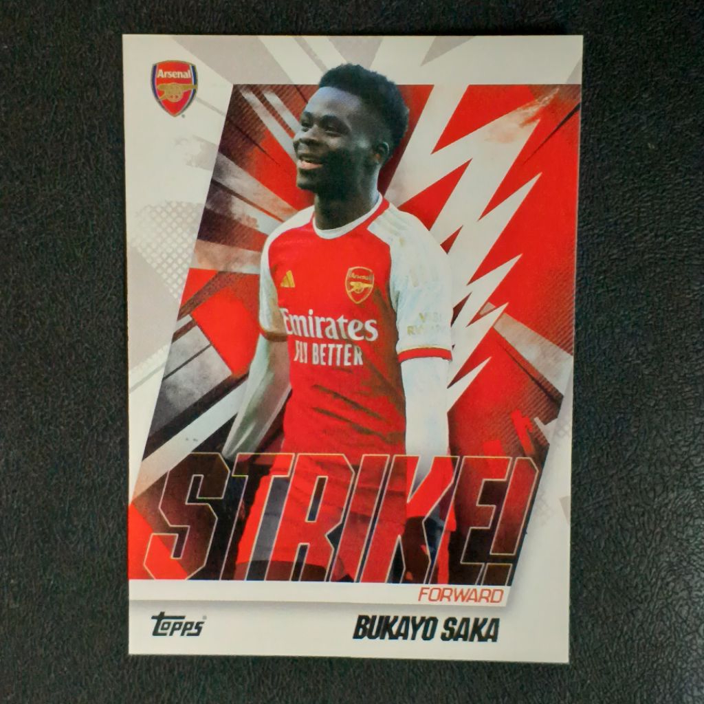 การ์ดฟุตบอล TOPPS ARSENAL FC TEAM SET 2024 SOCCER CARD