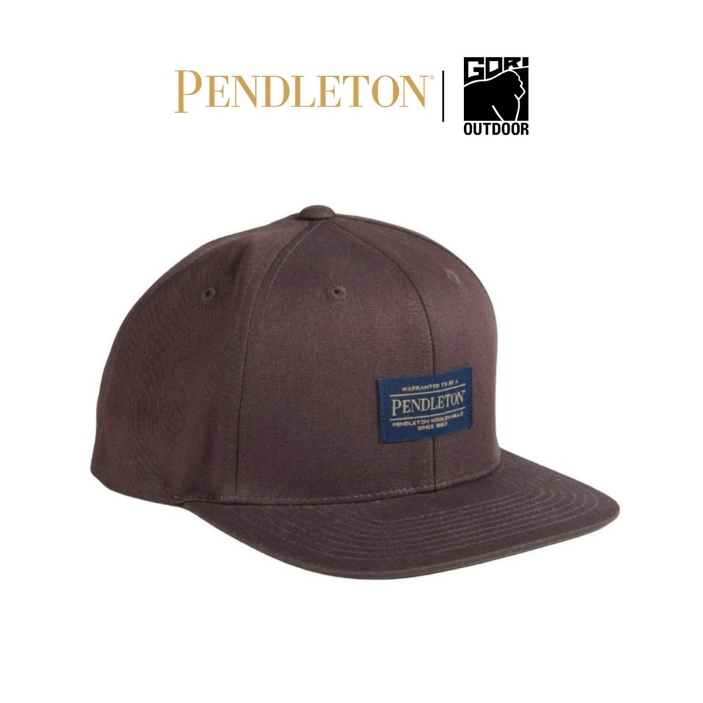 Pendleton Logo Flat Brim Hat หมวก