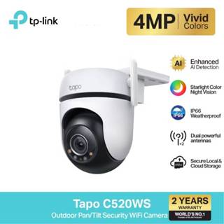 TP-Link Tapo C520WS กล้องไวไฟ 4MP 2K+ QHD ใช้งานภายนอก Starl…
