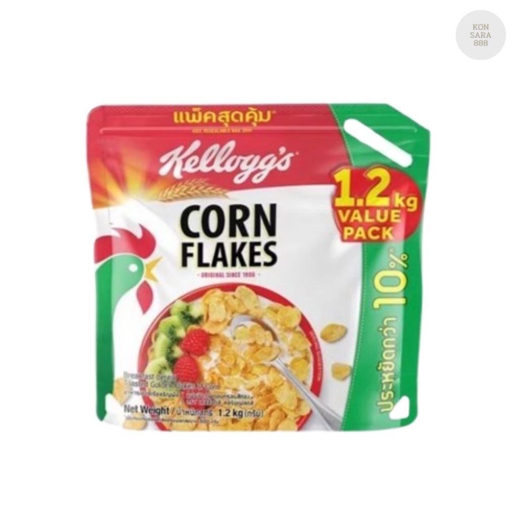 Kellogg’s คอร์นเฟลกออริจินอล 1.2 กิโลกรัม อาหารเช้าซีเรียล 800399