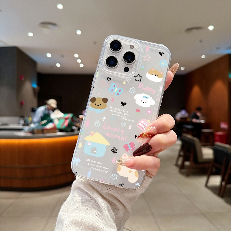 โปร่งใส จัดส่งจากประเทศไทย สวนสัตว์ for iPhone เคสไอโฟน 11 12 13 14 15 16 PLUS PRO MAX X XS MAX XR 7/8PLUS แอปเปิ้ลโทรศั - รูปที่ 4