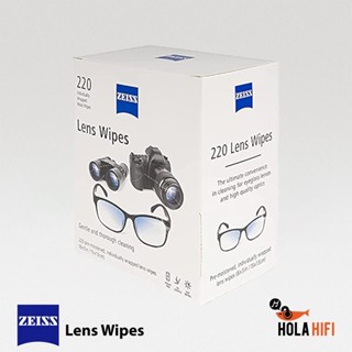 ผ้าเช็ดทำความสะอาด Zeiss Lens Cleaning Wipes 220 ชิ้น/กล่อง
