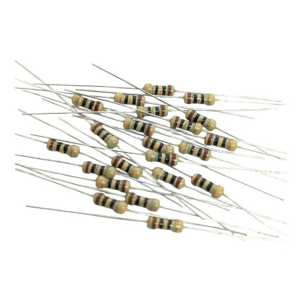 10pcs ตัวต้านทาน 1/4 w 5% ค่า82K-680K resistor