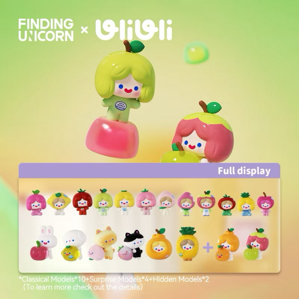 (เลือกตัว) RiCO Happy Friends With Me Everywhere In The Fruit