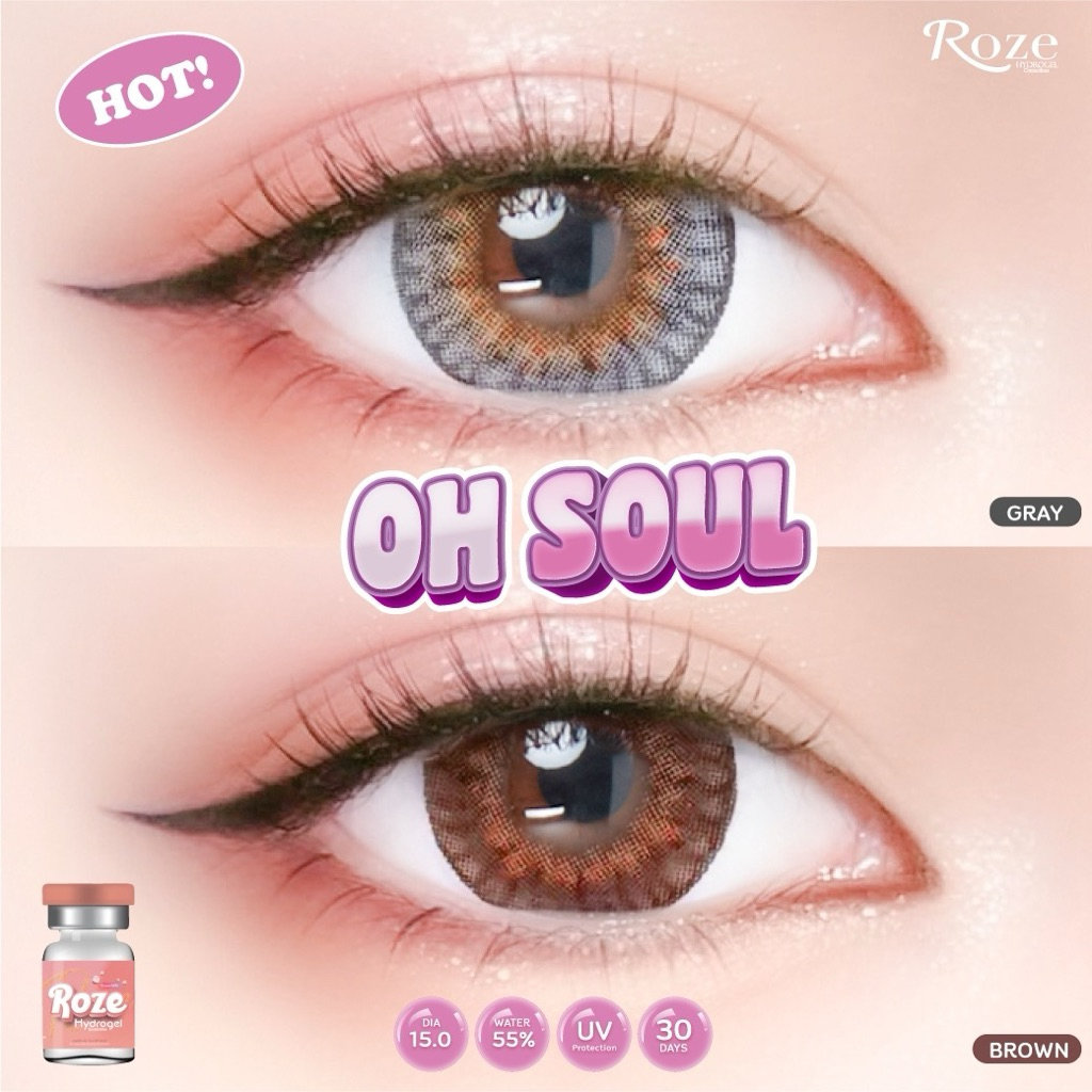 คอนแทคเลนส์ Oh soul / Rozelens