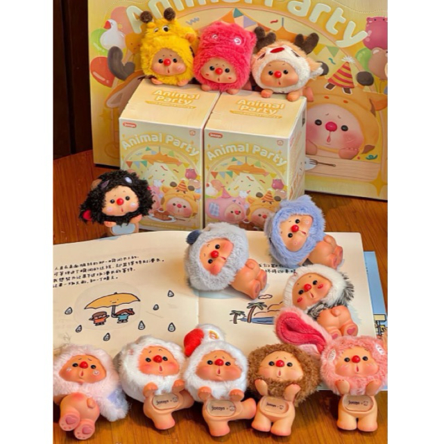 (สุ่ม/พร้อมส่ง🇹🇭) ที่ติดโทรศัพท์ OYO Animal Party Series