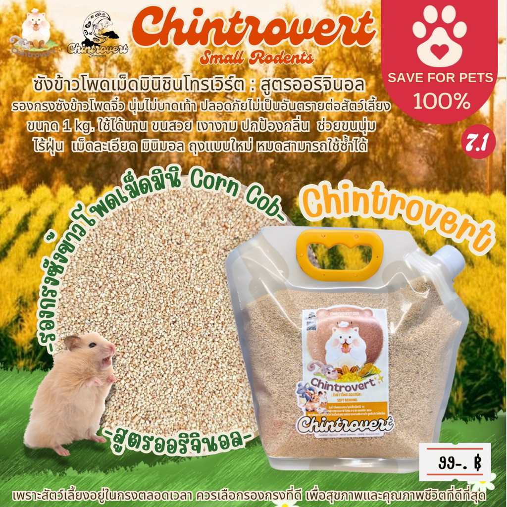 Chintrovert ✨| Bathing Sand&Desert Sand ทรายรองกรง&ทรายอาบน้ำ รวมแบรนด์ | แฮมเตอร์ แฟตเทล ดอร์เมาท์ ดัมโบ้