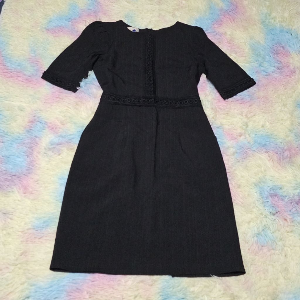 🌷เดรสฉลุงานป้าย Gallery closet งานสาว size SM (มือ1❤️‍🔥)