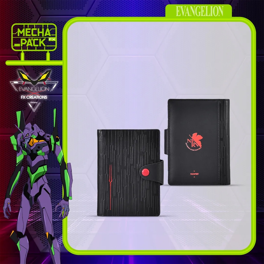 FX Creations x EVA TEST TYPE-01 – LEATHER PASSPORT HOLDER กระเป๋าพาสปอร์ต