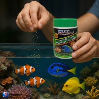 Ocean Nutrition Formula Two (อาหารปลาทะเลชนิดเม็ด สูตร 2 สูตรผสมสาหร่ายสไปรูลิน่า เร่งสี เร่งโต)